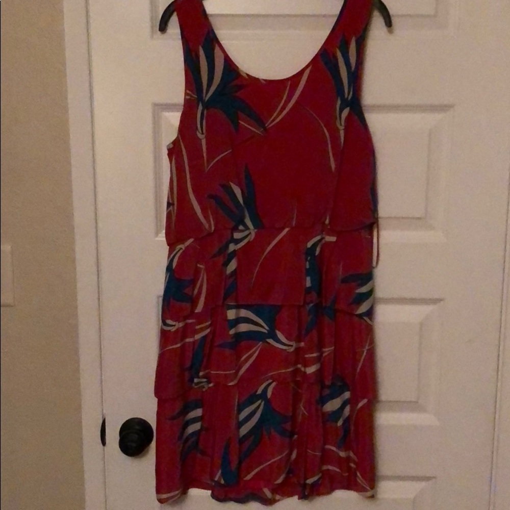 DONATING SOON- Anthropologie silk dress